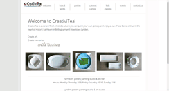 Desktop Screenshot of creativitea.com